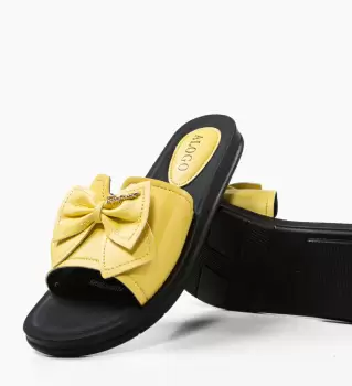 Papuci dama Louhi Galbeni 2 imagine