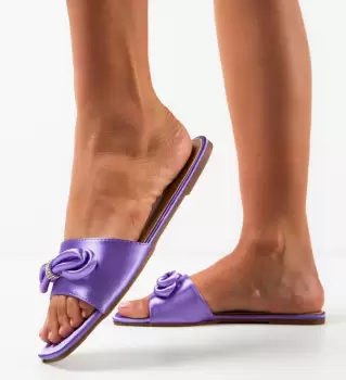 Papuci dama Macie Mov imagine