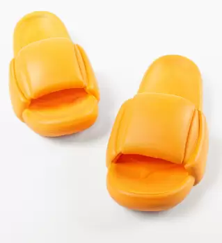 Papuci dama Magic Portocalii imagine