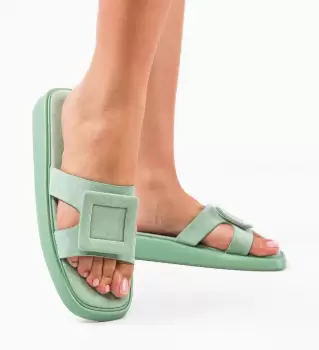 Papuci dama Merlin Verzi imagine