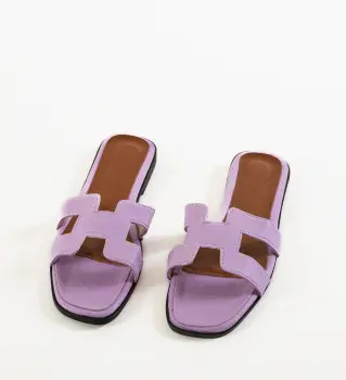 Papuci dama Mermosa Mov 2 imagine