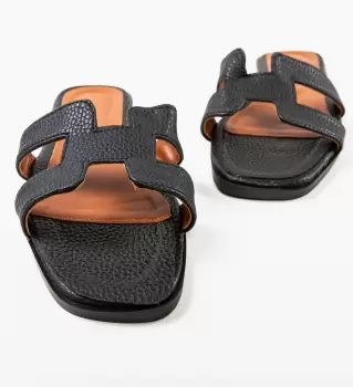 Papuci dama Mermosa Negri imagine