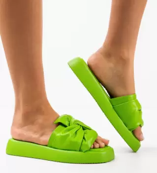 Papuci dama Milano Verzi imagine