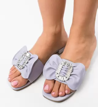 Papuci dama Nabila Mov imagine