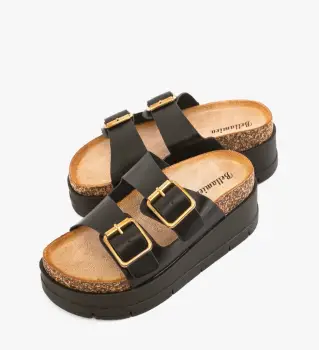 Papuci dama Olive Negri imagine