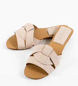 Papuci dama Olova Bej imagine