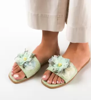 Papuci dama Orna Verzi imagine