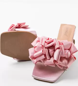 Papuci dama Ozai Roz imagine