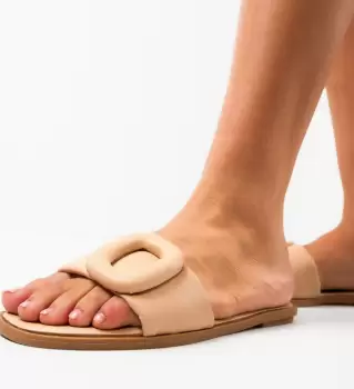 Papuci dama Palesa Nude imagine