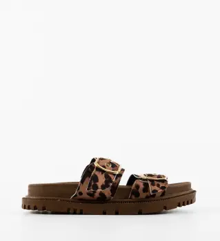 Papuci dama Panpro Print 2 imagine