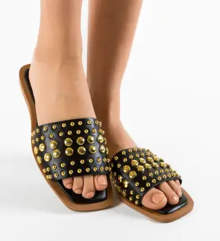 Papuci dama Pointy Negri imagine