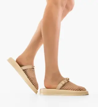 Papuci dama Radon Bej imagine