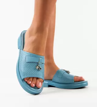 Papuci dama Rufus Albastri imagine