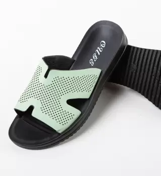 Papuci dama Sagafa Verzi imagine