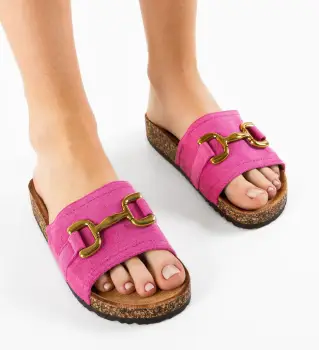 Papuci dama Sinclair Fuchsia imagine