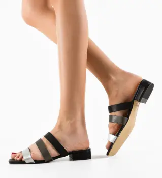 Papuci dama Thalassa Negri imagine