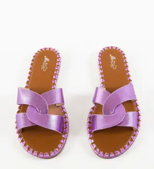 Papuci dama Tonesk Mov imagine