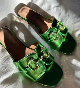 Papuci dama Toyin Verzi imagine