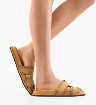 Papuci dama Trestas Camel imagine