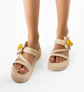 Papuci dama Turenag Bej imagine