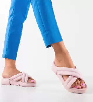 Papuci dama Viviene Roz imagine