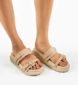 Papuci dama Vorjeer Bej imagine