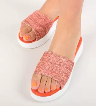 Papuci Fino Portocalii imagine