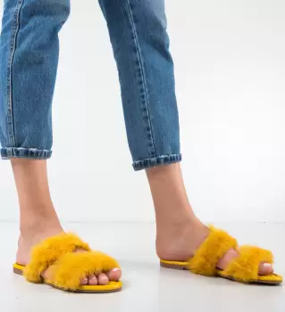 Papuci Gibson Galbeni imagine