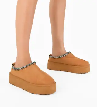 Papuci tip Ug Fynys Camel imagine