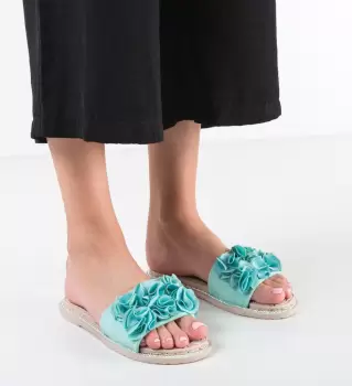 Papuci Verra Turcoaz imagine