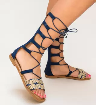 Sandale Adyan Bleumarin imagine