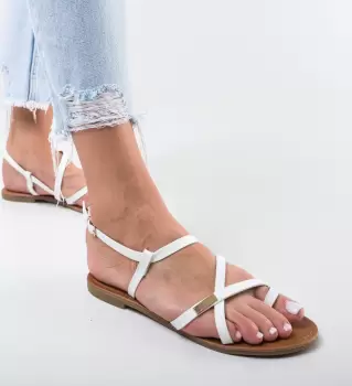 Sandale Akare Albe imagine