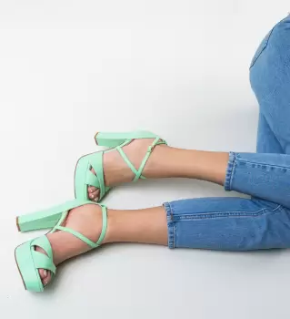 Sandale Burks Turcoaz imagine