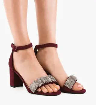 Sandale cu toc Dydysh Grena imagine