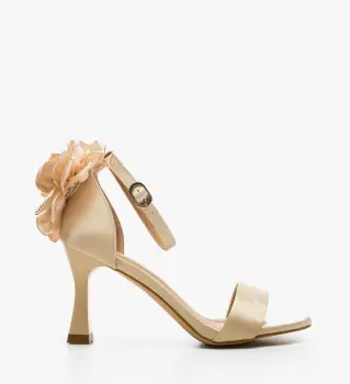 Sandale cu toc Rouzy Bej imagine