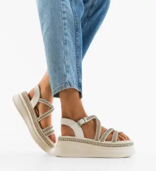 Sandale dama Alfrid Albe imagine