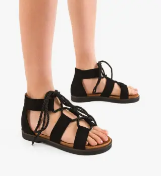 Sandale dama Amrita Negre imagine