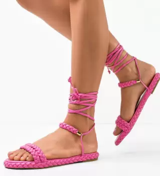 Sandale dama Angelita Fuchsia imagine