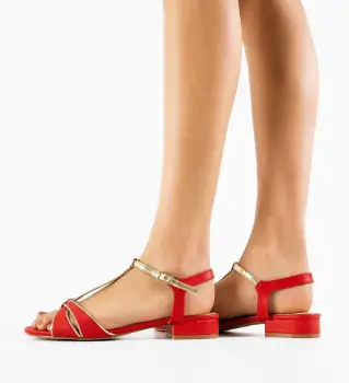 Sandale dama Antrene Rosii imagine