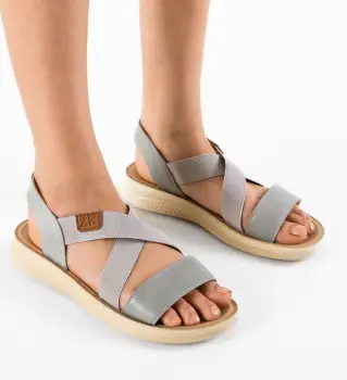 Sandale dama Armida Gri imagine