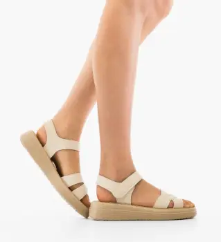 Sandale dama Arvel Bej imagine