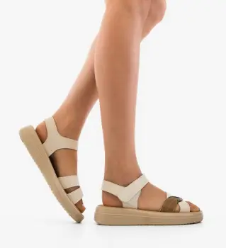 Sandale dama Arvel Bej imagine