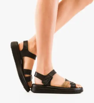 Sandale dama Arvel Negre imagine