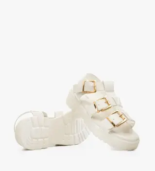 Sandale dama Atkins Albe imagine