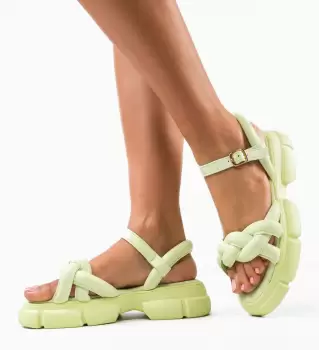 Sandale dama Aurora Turcoaz imagine