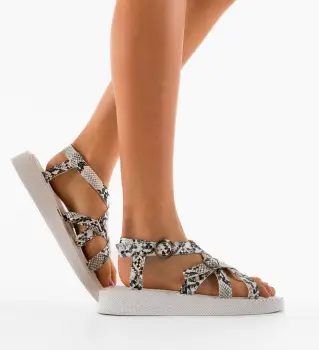 Sandale dama Bekaha Print imagine