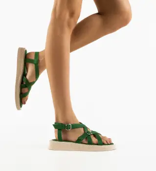 Sandale dama Bekaha Verzi 2 imagine