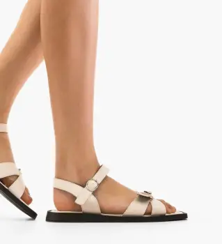 Sandale dama Bonnie Bej imagine