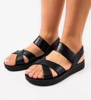 Sandale dama Brina Negre imagine
