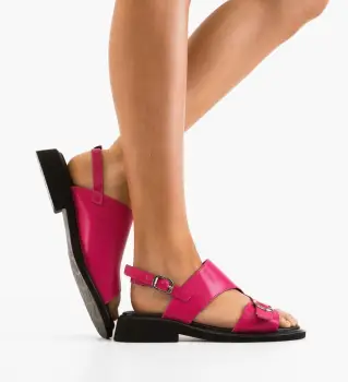 Sandale dama Brumie Fuchsia imagine